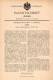 Original Patentschrift - W. Walther In Apolda , 1895 , Lesepult  Pult , Buch , Bücher , Bücherei !!! - Sonstige & Ohne Zuordnung