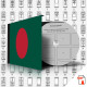 BANGLADESH STAMP ALBUM PAGES 1971-2011 (165 Pages) - Engels