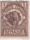 SI53D Italia Italy  Regno Colonie Serie Ordinaria 1903 1 Besa - Testa D'elefante Nuovo MLH - Somalië
