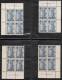 Delcampe - Canada 1967-73 Corner Plate Blocks, Plates #1,2 Mint No Hinge (see Desc), Sc# 461-465B - Ongebruikt