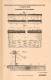 Original Patentschrift - Büsscher & Hoffmann In Eberswalde , 1895 , Holz - Cementdach , Dach , Architekt , Dachdecker !! - Arquitectura