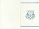 LUXEMBOURG 1984 -CHRISTMAS -CARITAS- POST OFFICE GREETING CARD  POSTM. CARITAS  WITH 1 CARITAS STAMP OF YEAR 1984 STAMP - Cartoline Commemorative