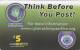 Micronesia, FSM-R-063, Think Before You Post!, 2 Scans. - Micronesia