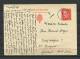 Sweden 1949 Postal Stationary Card To Bielefeld - Postwaardestukken