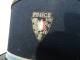 Delcampe - TRES BEL ANCIEN KEPI POLICE - INSIGNE BRODE MAIN -  Années 1960 à Voir ..............#.5 - Police & Gendarmerie