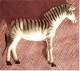 ältere Zebra-Figur Aus Kunststoff  , Länge Ca. 17 Cm - Sonstige & Ohne Zuordnung