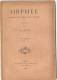 1898 - GLUCK -Livret Orphée - Français - 20 Pages - Editions Calmann-Lévy - Música