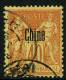 China France P.O. 1894 40c With "SHANG-HAI"cds VFU - Andere & Zonder Classificatie