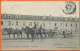 CPA - 94 - Vincennes - 12ème & 13ème Régiments D'Artillerie : Pièce Attelée : Militaires à Cheval - Attelage , Bâtiments - Manöver