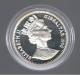 GIBRALTAR - 1 Crow  1990 PROOF  KM34a PLATA - Gibilterra