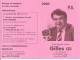 TAMINES-SAMBREVILLE-GILLES GIL-DEPUTE SOCIALISTE WALLON-CALENDRIER 2000-politique - Formato Piccolo : 1991-00