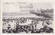 ATLANTIC CITY NJ - BEACH CROWD WATCHING A RESCUE -1905 Vintage Postcard -UDB  [c3793] - Atlantic City