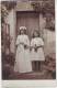 CARTE PHOTO. SOUVENIR DE 1ere COMMUNION LE 28 MAI 1916 . REINE MARIE SENER Ou LENER. 2 BELLES JEUNES FILLES. ROBES. - Communion