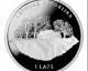 Latvia 2013 SILVER COIN 1 Lats Blaumanis Writer,countryside In An Old Building  Proof - Letonia