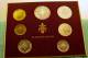 Vatican PAPAL  PAUL VI FOLDER 1978  8 COINS UNC 1 SILVER 500 LIRE RARE - Vatican