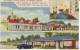 Salt Lake City UT Utah, New America Motor Lodge Motel Coffee Shop, C1940s Vintage Curteich Linen Postcard - Salt Lake City