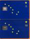 United States - Alaska State Flag (Chip Card) 1&2, 75u & 150u, 2,500ex, Mint - [2] Chip Cards