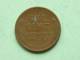 1947 D - One Cent / KM A132 ( Uncleaned - For Grade, Please See Photo ) ! - 1909-1958: Lincoln, Wheat Ears Reverse