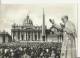 ITALY  - LAZIO - ROME - SAINT PETER SQUARE + POPE PIUS XII IMAGE  - SHINING - NEW UNUSED PHOTO NO. 199  RE113 - - San Pietro