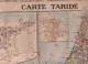 1946 - CARTE TARIDE TOUT LE MAROC EN 1 FEUILLE - ITINERAIRES ROUTIERS - PLANS FES CASABLANCA TANGER MARRAKECH - Carte Geographique