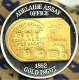 COOK ISLANDS $1 AUSTRALIA GOLD INGOT FRONT QEII HEAD BACK 2005 PROOF 1Oz .999 SILVER READ DESCRIPTION CAREFULLY !!! - Cook