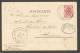 IMPERIAL  RUSSIA  ESTONIA  LATVIA   ZABELN  1902 , KERRO , PENALTY  POSTAGE DUE  , OLD POSTCARD   HUNTING  PHEASANT   ,O - Briefe U. Dokumente