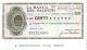 BANCA DEL SALENTO - LECCE - Lire 100 - [10] Checks And Mini-checks