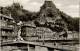 AK Idar-Oberstein I, Marktplatzbrücke Mit Schloß Und Felsenkirche,ung (Menschen) - Idar Oberstein