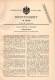 Original Patentschrift - C. Köpcke In Dresden , 1898 , Glocken - Aufhängung , Glocke , Kirche , Frauenkirche !!! - Bells