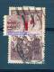 VARIÉTÉS FR 1940 / 1941 N° 489 MINEURS 1 F.ROUGE  SUR 2 F. 15   OBLITÉRÉ  DOS CHARNIÈRE YVERT TELLIER 0.50 € - Used Stamps