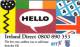 United Kingdom - BT & Telecom Eireann, Hello / Ireland Direct, Chargecard, Used - Zu Identifizieren