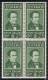 Delcampe - Regno D'Italia - Centenari Di Uomini Illustri (1937) Sass. 426-435 In Quartine ** MNH - Mint/hinged