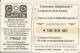 CARTE PREPAYEE-COD CARTE-18/02/2000-CONTINEN T-3 MN DE SOURIRE-TBE-LUXE - Tickets FT