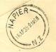 Premier Vol De Gisborne A Napier (ILE DU SUD) ''East Coast Airways Ltd'' Année 1935, Deux Photos Recto-verso - Posta Aerea