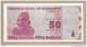 Zimbabwe - Banconota Non Circolata Da 50 Dollari - 2009 - Simbabwe