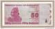 Zimbabwe - Banconota Non Circolata Da 50 Dollari - 2009 - Zimbabwe