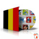 BELGIUM STAMP ALBUM PAGES 1849-2011 (539 Color Illustrated Pages) - Englisch