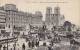 Transports - Attelages  - Paris Notre-Dame Pont - Bouquinistes - Oblitérations 1911 Paris  Eeckeren Belgique - Taxis & Fiacres