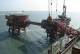 (N51-081  )   Petroleum Offshore Platform Oil Well Pumpjack Pump Offshore Drilling - Aardolie