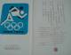 Folder Taiwan 1974 Olympic Committee Stamps Sport Sprint Race - Ongebruikt