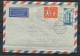 Germany 1957 Cover To USA  CV 11.50 Euro - Other & Unclassified