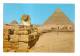 Egypte: Gizeh, Giza, The Great Sphinx And Khefreh Pyramid (13-1250) - Gizeh