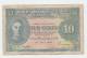 Malaya 10 Cents 1941 VF Banknote KGVI P 8 - Malaysie