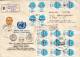 Latvia Multifranking Cover, 25 Stamps - Latvia