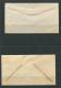 USA 1938-9 (2) Covers First Day Of Issue G.Washington, Martha Washington Horizontal  Pair,strip Of  3 - Marcophilie
