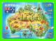 MAPS - GREETINGS FROM EMERALD C. O. AUSTRALIA - CARTE GÉOGRAPHIQUE -  WRITTEN IN 1989 - - Cartes Géographiques