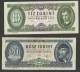 HUNGARY - LOT Of 4 Banknotes 10, 20, 50, 100 FORINT / Lotto Di 4 Banconote 10, 20, 50, 100 FORINT - Ungheria