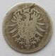 Allemagne Germany Deutschland 20 Pfennig 1875 J Km 5 - 20 Pfennig