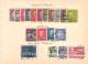 Delcampe - Sweden 1877/1935 - Old Stamps Pasted On Card - See Scan - Collections