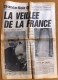 MORT DU GENERAL DE GAULLE- FRANCE-SOIR DU 12-11-1970- LA VEILLÉE- NOMBREUSES PHOTOS ET ARTICLES- 5 SCANS - Altri & Non Classificati